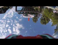 Hot wheels POV go underwater pool track