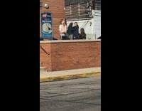 three girls in circle dance tik tok