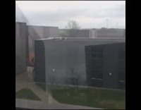 Guy jumps from one rooftop to another 