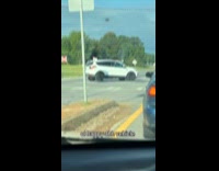 Gray car front looks like bright smile