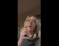 Girl goes outside to pool talks about midwest weather