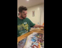 Guy with puzzle on forehead confused at where last puzzle piece is 