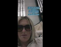 Woman accidentally play movie for girl in Spanish 