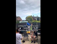 Balloons released to honor our lost brother