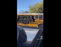 Collab BitchIG2 - Every kid on bus says bye to boy getting off 