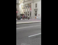 Guy white sleeves slow kung fu street