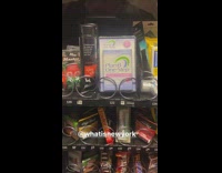 Plan b one step seen on vending machine