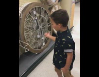 Little kid pronounces cock instead of clocks