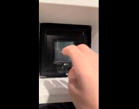 Guy opens tiny window