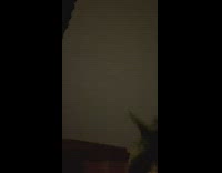 Lightning storm continuous flash on night sky 