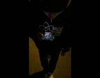 Guy uses spit to enter passcode