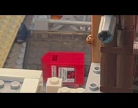 Ladybug climb up lego building toys insect