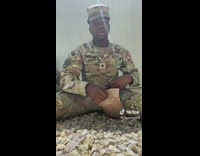 Guy shows and rates the ready to eat meals 