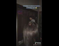 Guy pretends to be police garage party 