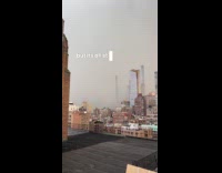 Submitter shows NYC engulfed in steam