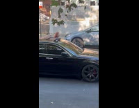 Collab winy - Chucky explores the streets in black car