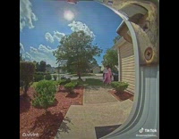 Woman accidentally opens door on baby knocks over