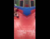 Collab ClipsIG - First child vs second child on slide