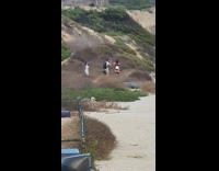 Striped knee high socks girl ring light 