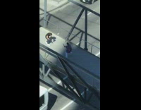 Girl on bridge dancing video