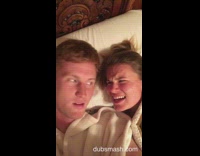 Man and woman dubbed a clip from Megamind