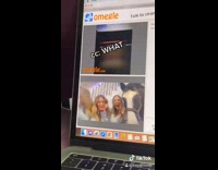 Collab BitchIG2 - Girls on omegle with a horse in their house 