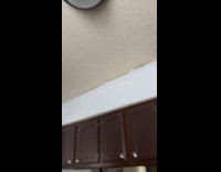 Baby thought ceiling light is boob