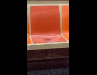 Submitter shows spilled liquid in subway seat