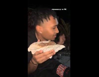 Man does magic conch shell parody