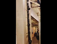 Black tar leaks in subway 