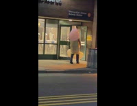 Guy Goes to Subway Station Wearing Dick Costume 