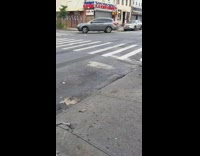 Collab WINY - Baseball bat with nails in trash can