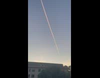 Guy in black shirt pulls sword and jokes about cutting sky 