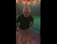 Guy dances to Happy Pharrell song