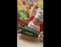 Collab BitchIG2 - Little boy food slicer hit 