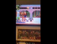 [third party - tv show] Cat watches Love Island on the television