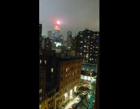 Red flashing light empire state building pt. 2