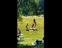 Collab WINY - Women pole dancing at the park 