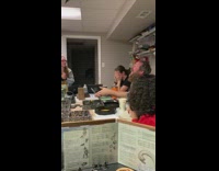 Family argue board games