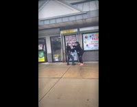 Guy catches store owners locking Black woman in store 