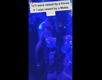 Compilation of girl hanging out with mom