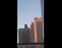 People clap together apartment balcony quarantine 