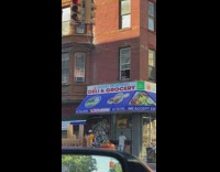 Guy bangs metal pot in apartment above deli