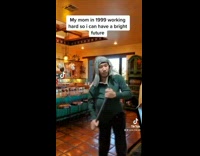 Girl dances with strip club green screen 