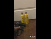 Hair products girl with hair spikes