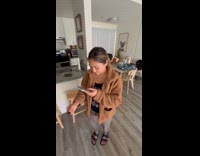 Woman proposing to boyfriend with rubber band ring pt 2 