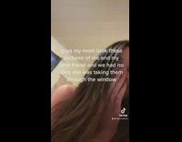 A mom takes pictures of a girl and best friend