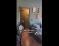 Collab Clips mpugc - Woman tests husband nosey comes around corner of home