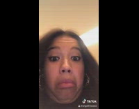 Girl shows difference between low high angle 