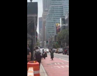 Collab WINY - HORNY AF shirt print of guy ride bike